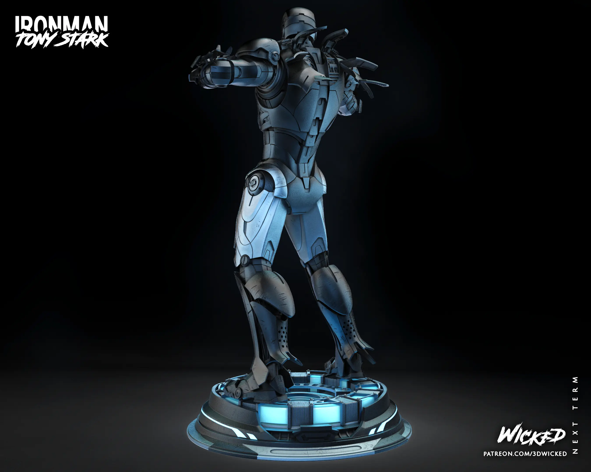 Ironman Figure by Wicked 3DHeroFigure