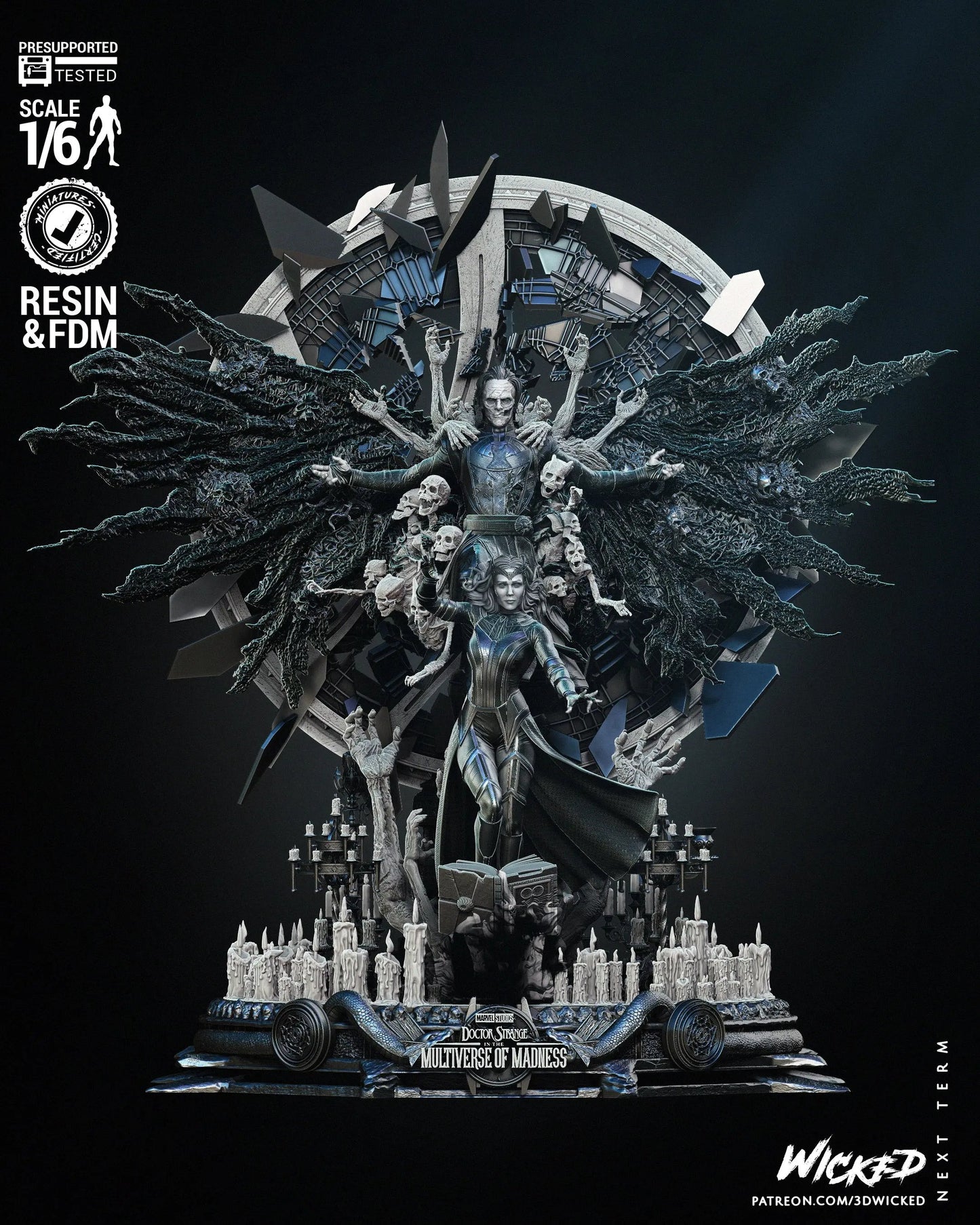 Multiverse of Madness Diorama Figure by Wicked 3DHeroFigure