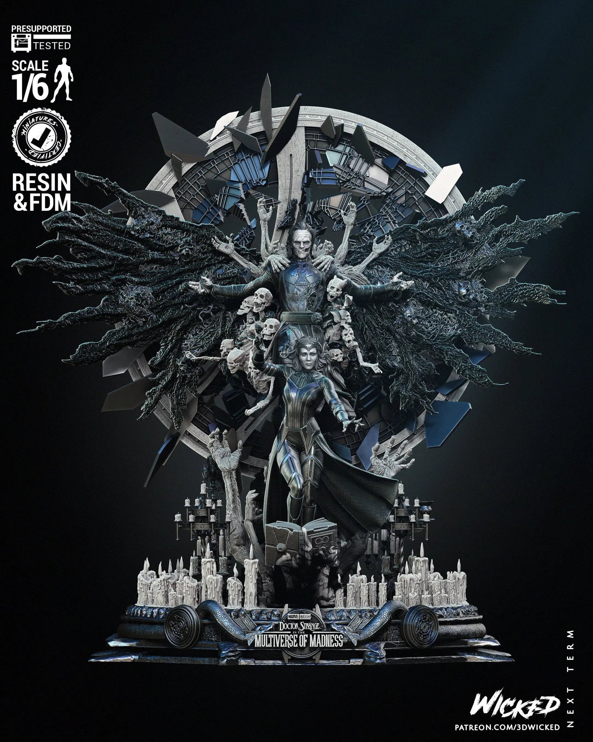 Multiverse of Madness Diorama Figure by Wicked 3DHeroFigure