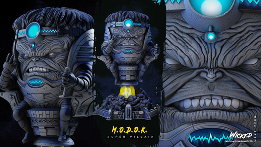 MODOK Figure by Wicked 3DHeroFigure