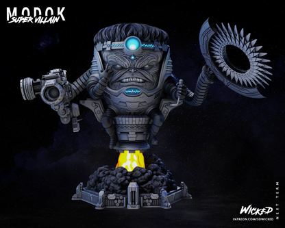 MODOK Figure by Wicked 3DHeroFigure