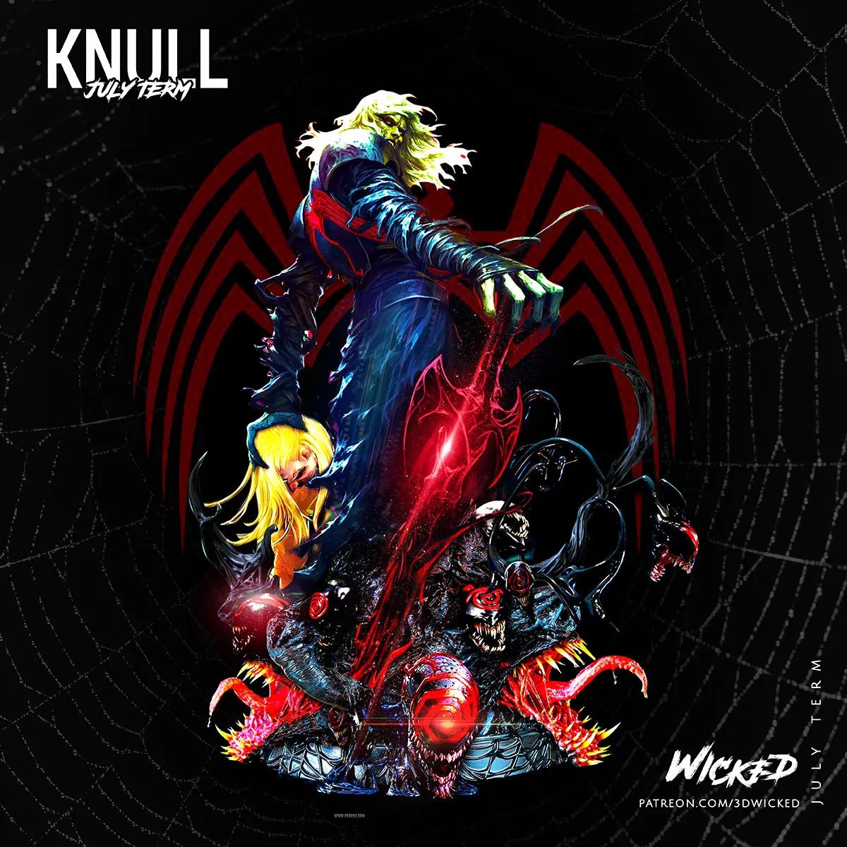 Knull Figure by Wicked 3DHeroFigure