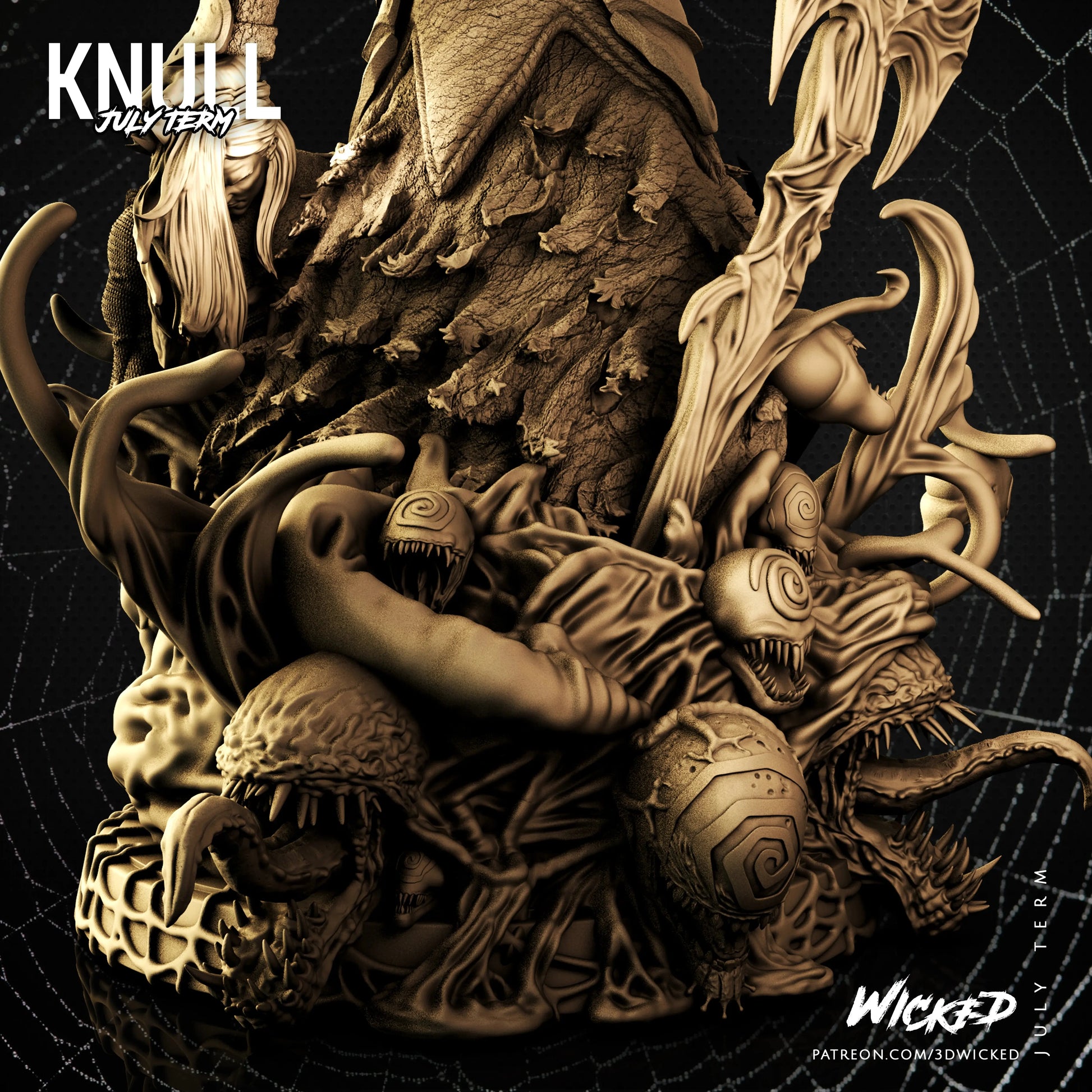 Knull Figure by Wicked 3DHeroFigure