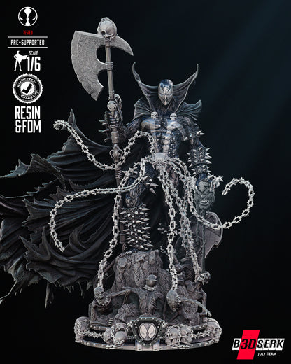 Spawn Figure by B3DSERK – High Quality 3D Collectible Statue 3DHeroFigure