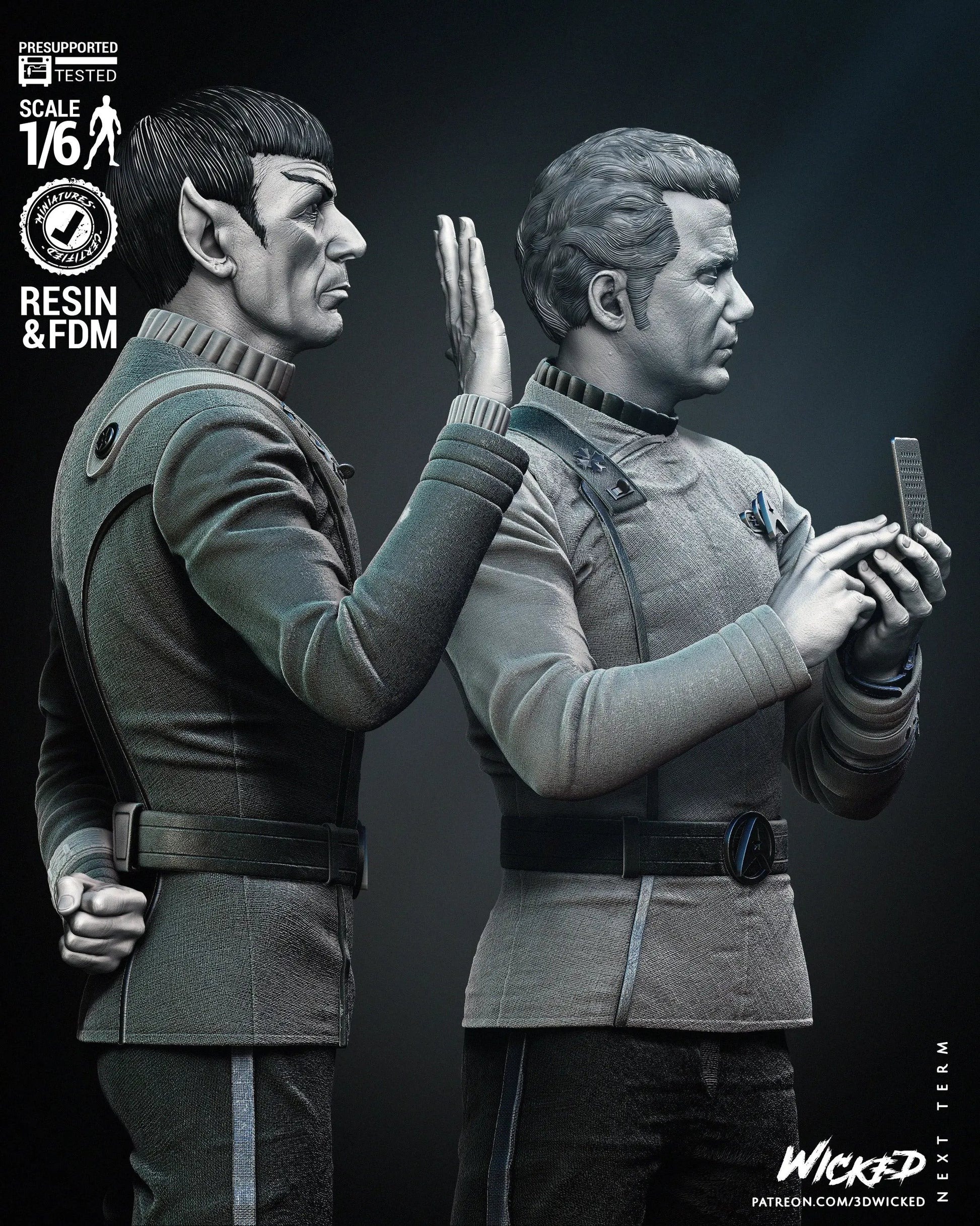 Star Trek Diorama Figure by Wicked 3DHeroFigure