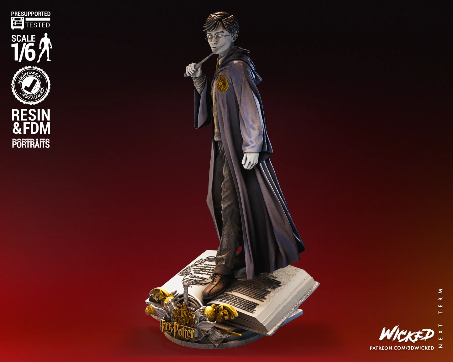 Harry Potter Figure by Wicked 3DHeroFigure