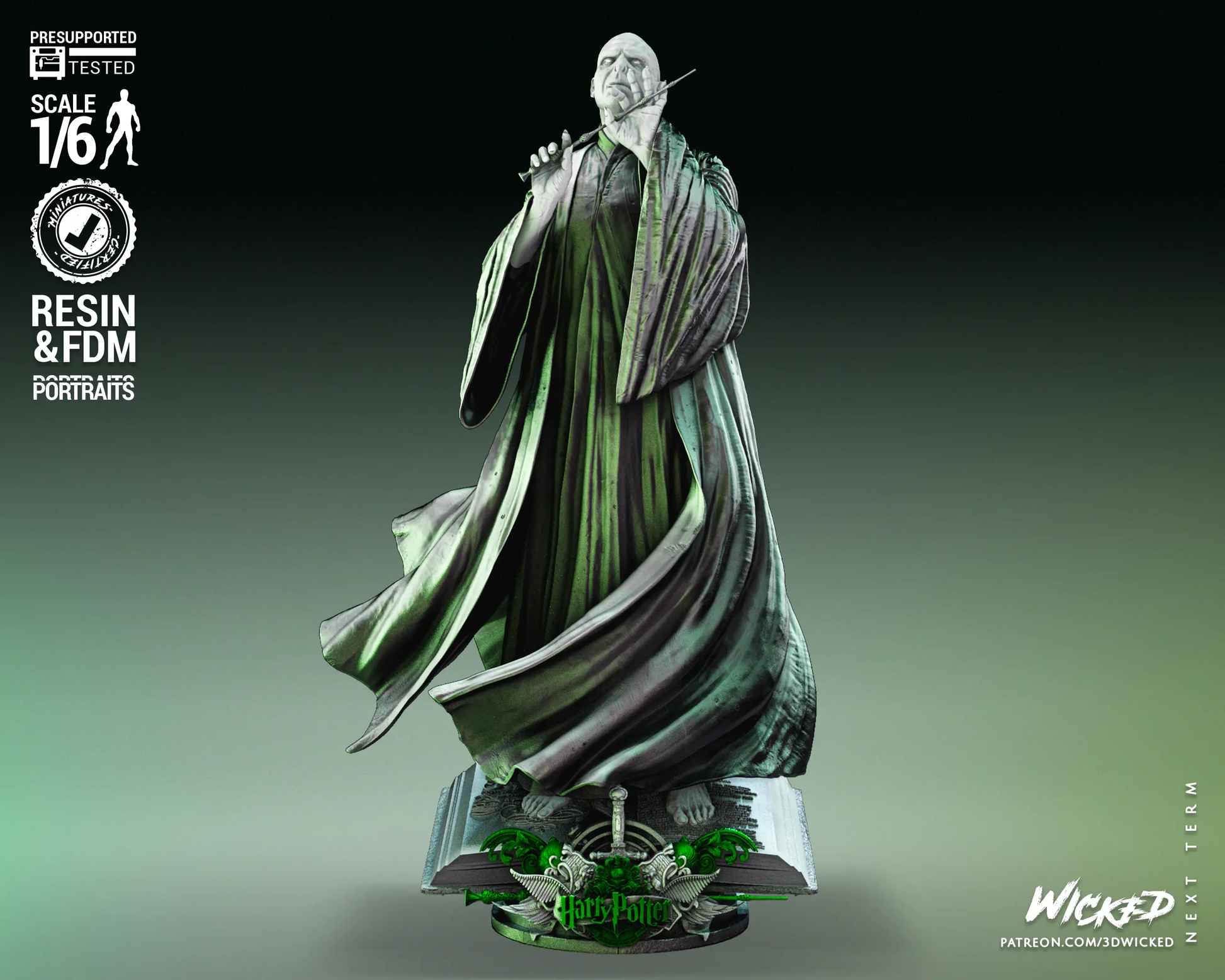 Voldemort Figure by Wicked 3DHeroFigure