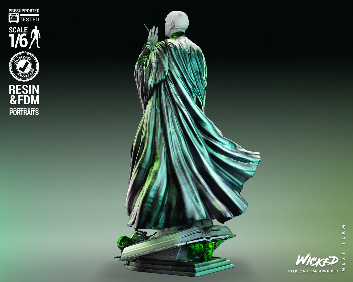 Voldemort Figure by Wicked 3DHeroFigure