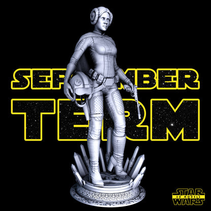 Leia Figure by Star Wars – High Quality 3D Collectible Statue 3DHeroFigure