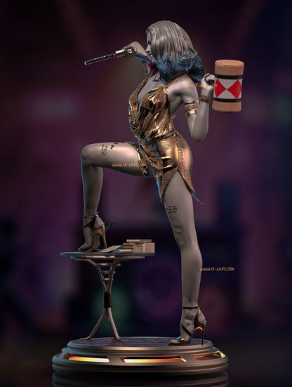 Gothams Tease Figure by VX Labs – High Quality 3D Collectible Statue 3DHeroFigure