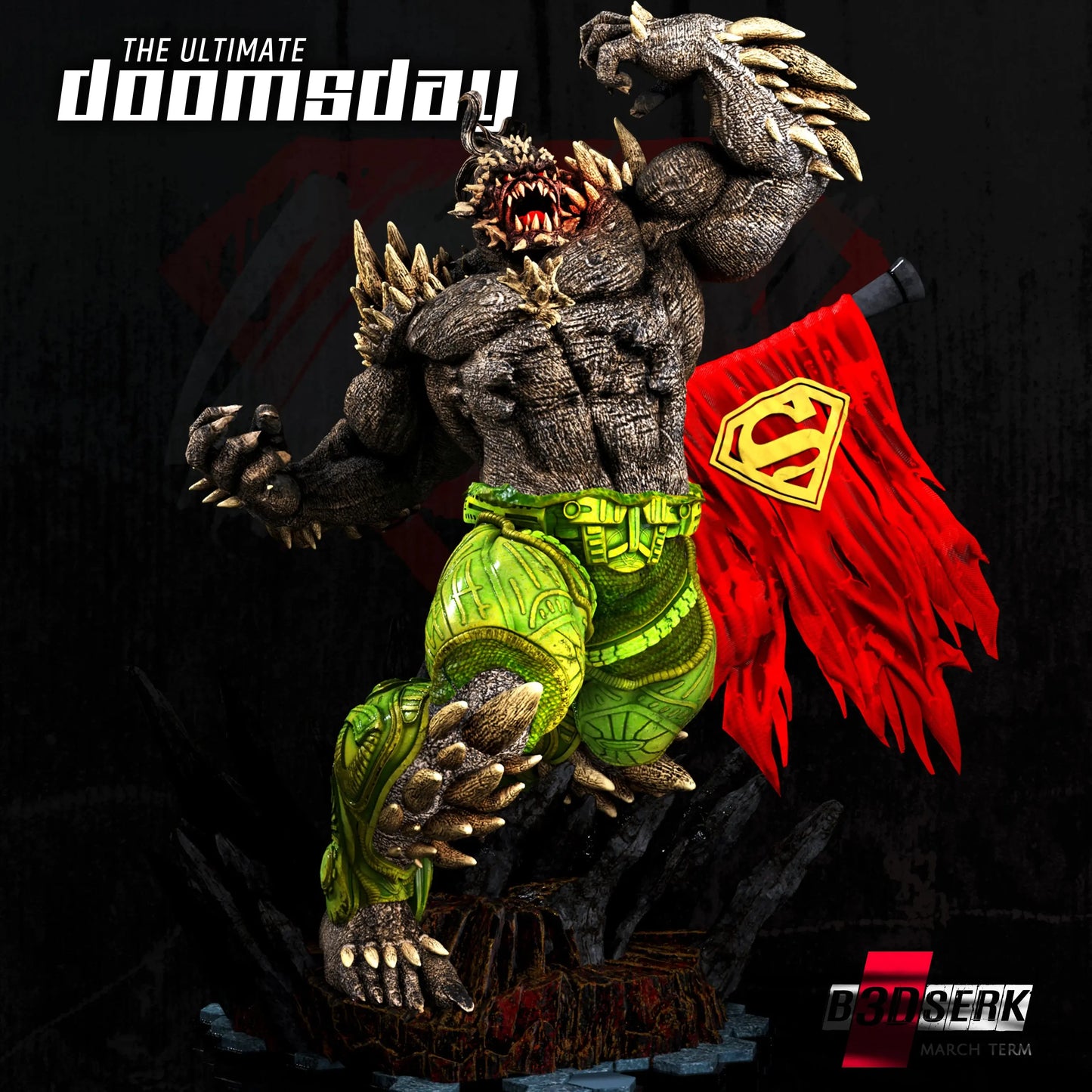 Doomsday Figure by B3SERK 3DHeroFigure