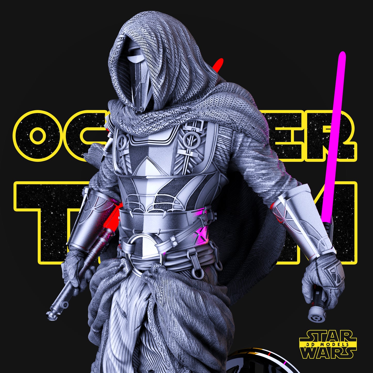 Darth Revan Figure by Star Wars – High Quality 3D Collectible Statue 3DHeroFigure