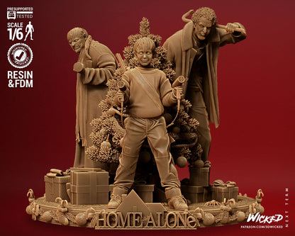 Home Alone Diorama Figure by Wicked 3DHeroFigure