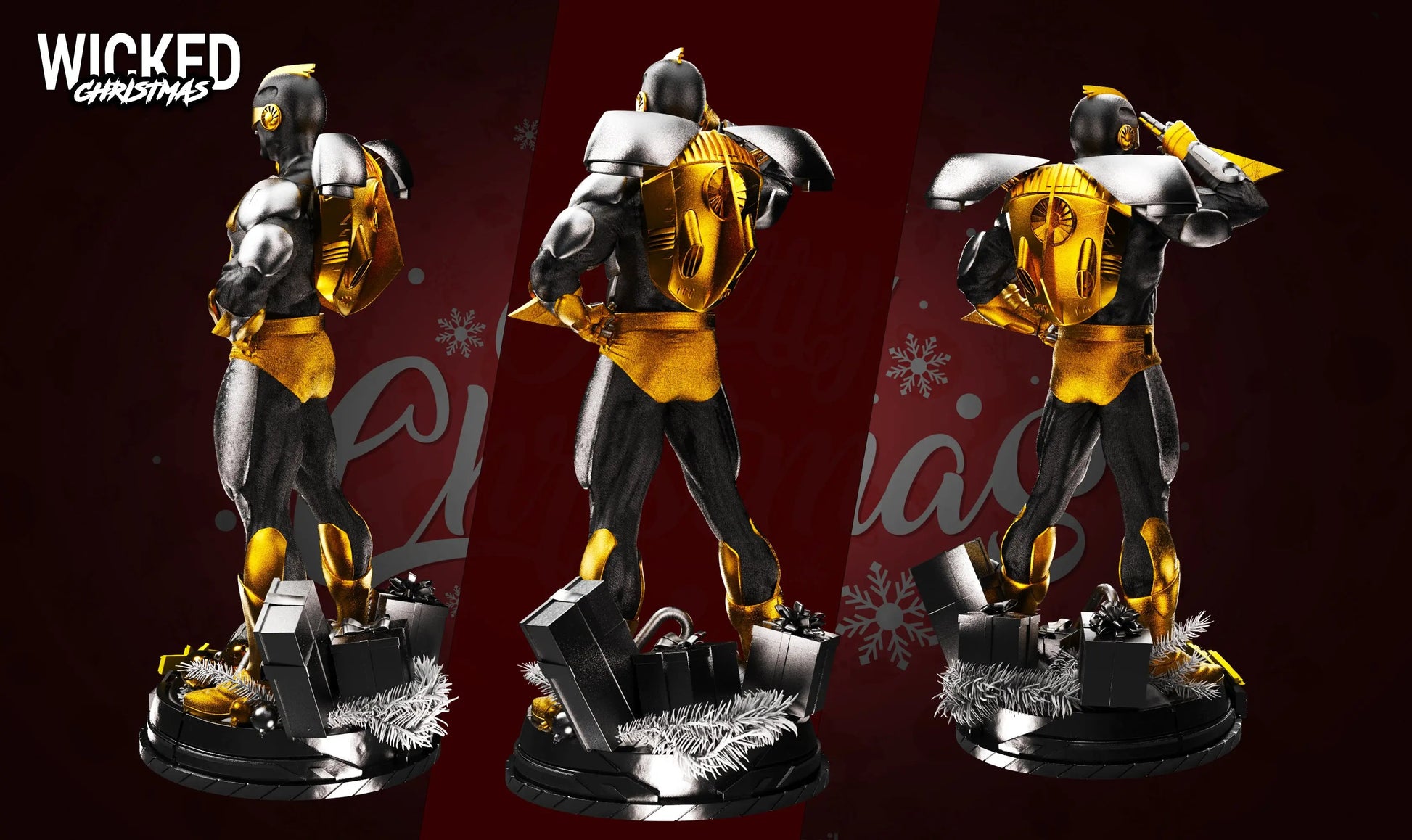 Turboman Figure by Wicked 3DHeroFigure