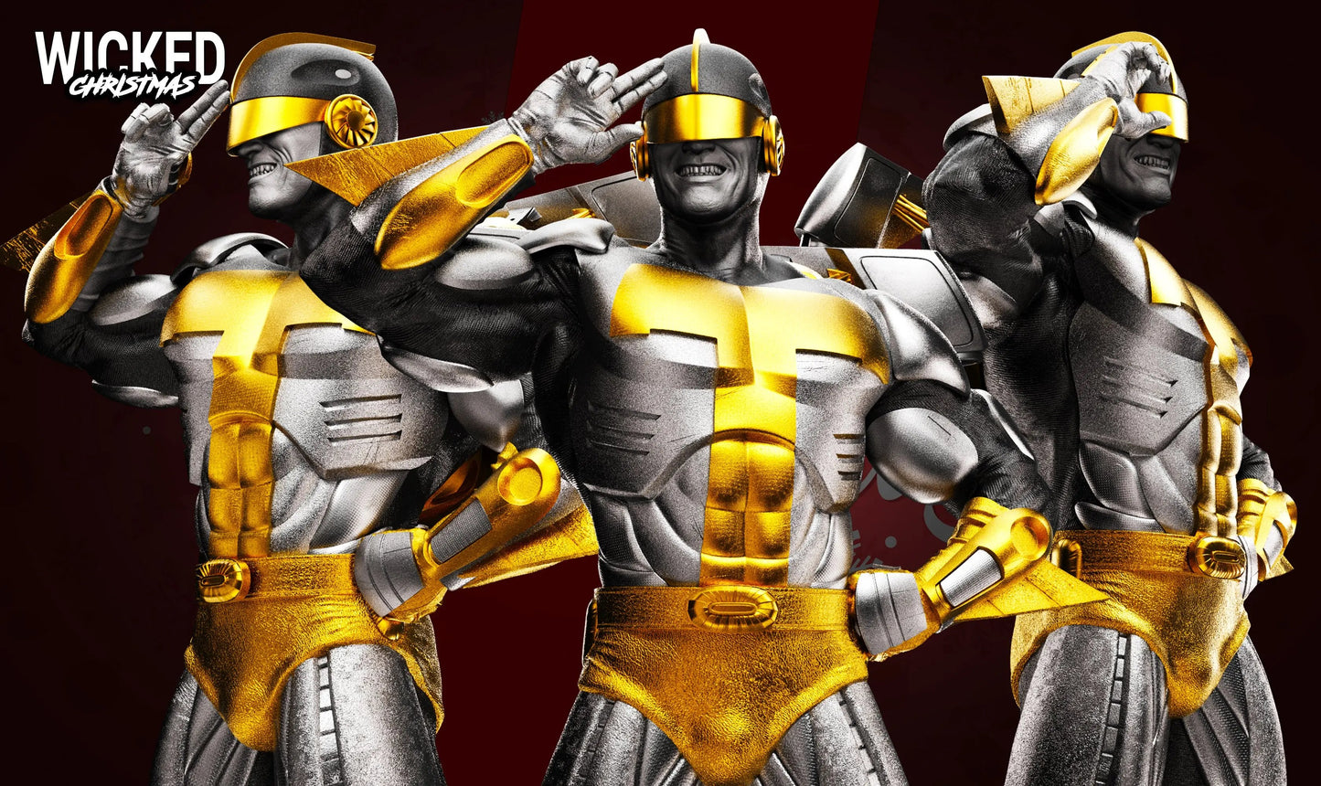 Turboman Figure by Wicked 3DHeroFigure