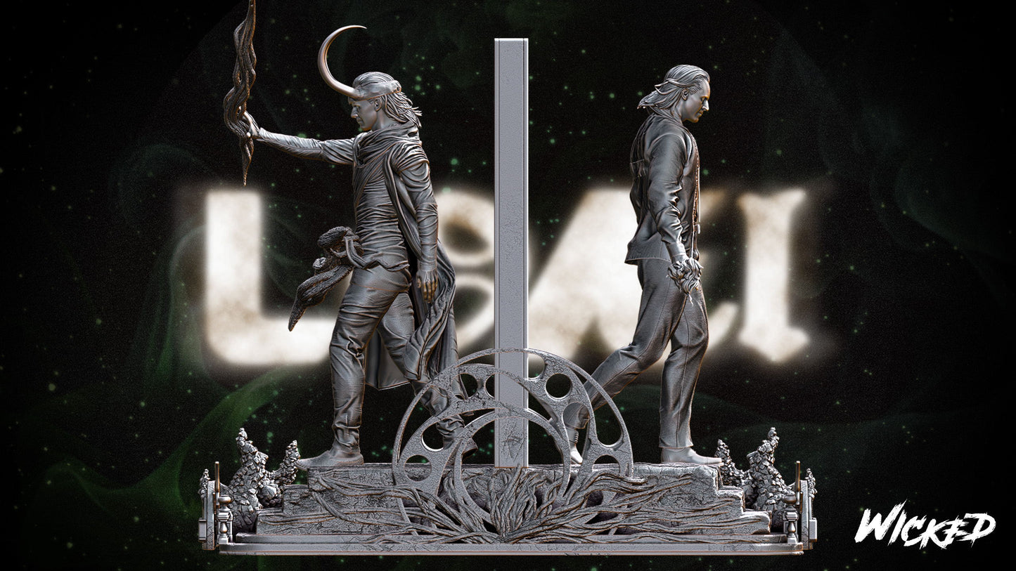 Loki Season 2 Diorama Figure by Wicked – High Quality 3D Collectible Statue 3DHeroFigure