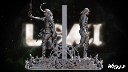 Loki Season 2 Diorama Figure by Wicked – High Quality 3D Collectible Statue 3DHeroFigure