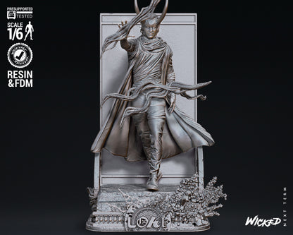 Loki Season 2 Diorama Figure by Wicked – High Quality 3D Collectible Statue 3DHeroFigure