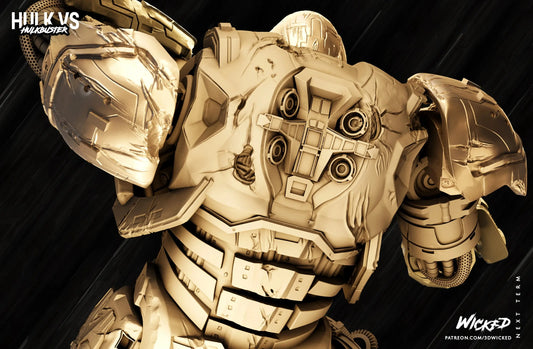 Hulkbuster Figure by Wicked 3DHeroFigure