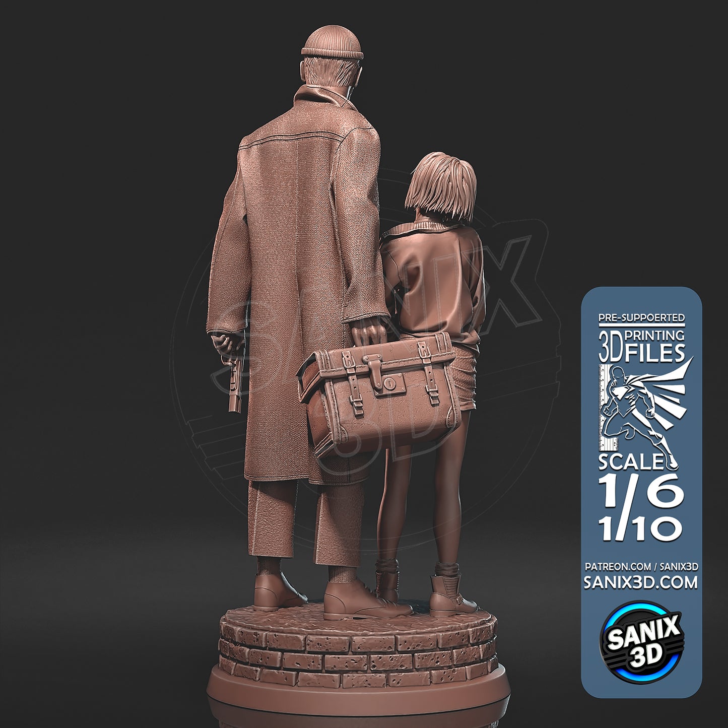 Leon Figure by Sanix – High Quality 3D Collectible Statue 3DHeroFigure