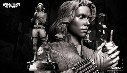 Black Widow Figure by Wicked 3DHeroFigure