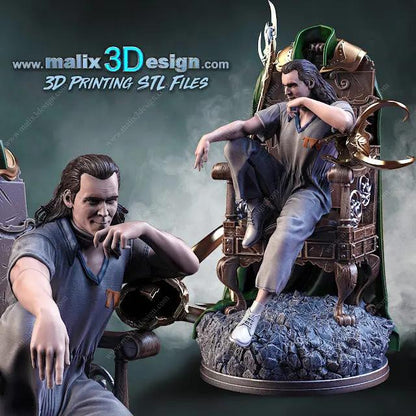 Loki Figure by Sanix 3DHeroFigure