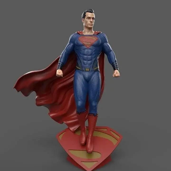 Superman Figure 3DHeroFigure