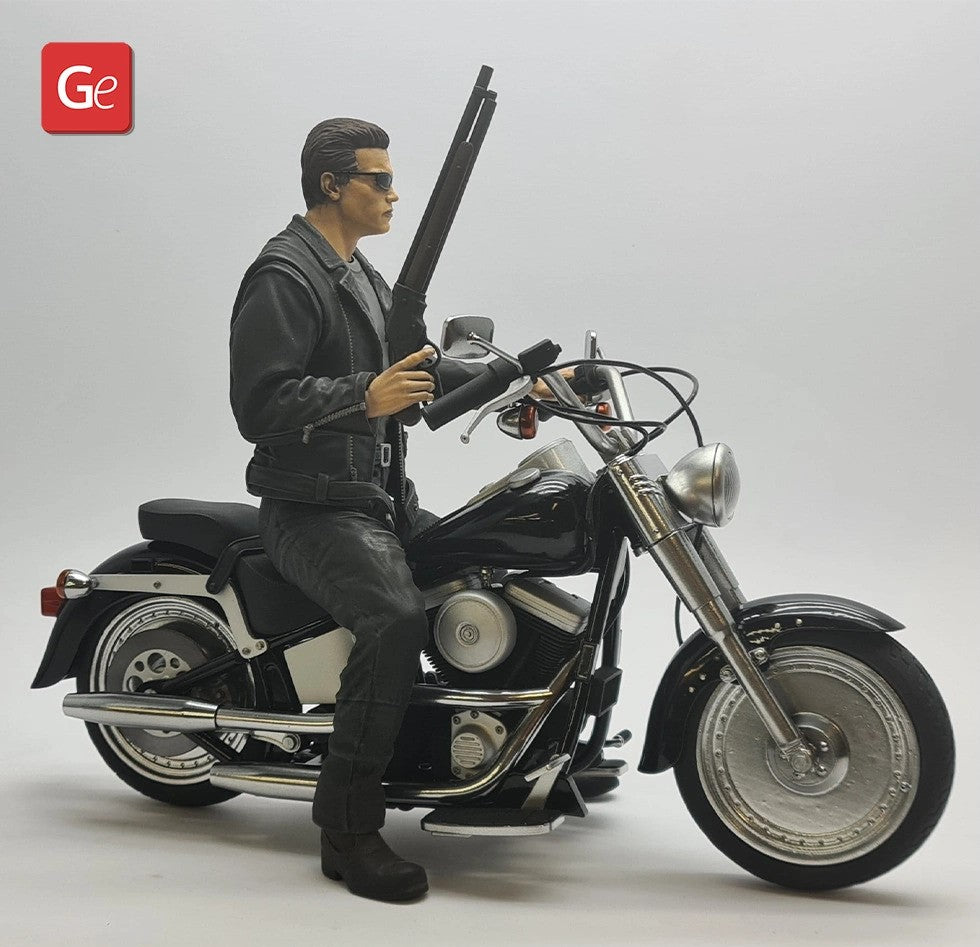 Terminator Bike Figure – High Quality 3D Collectible Statue 3DHeroFigure