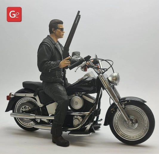 Terminator Bike Figure – High Quality 3D Collectible Statue 3DHeroFigure
