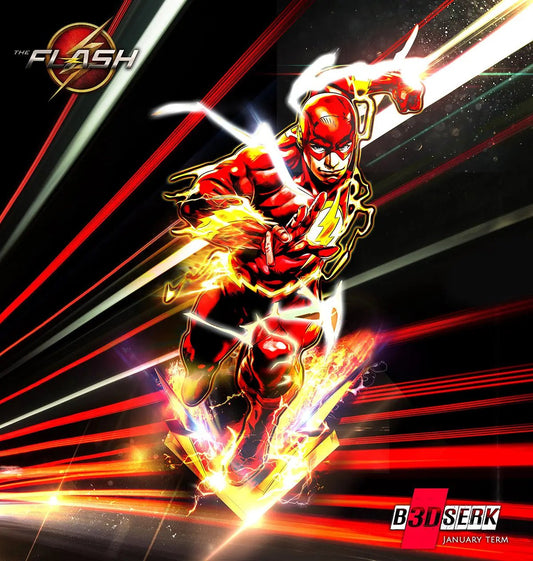 Flash Figure by B3DSERK 3DHeroFigure