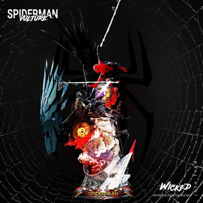 Spiderman Vulture Diorama Figure by Wicked 3DHeroFigure