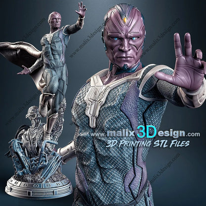 Vision Figure by Sanix 3DHeroFigure