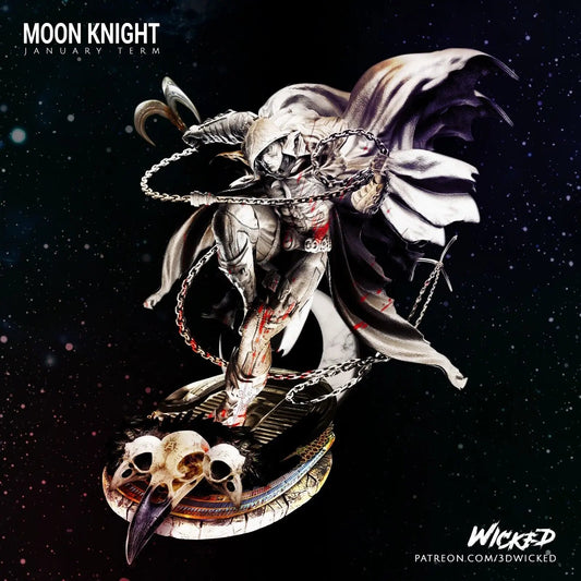 Moon Knight Figure by Wicked 3DHeroFigure