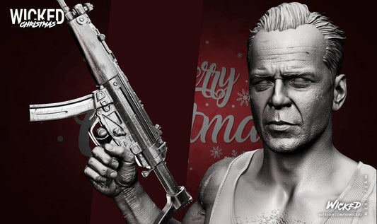 John McClane Figure by Wicked 3DHeroFigure