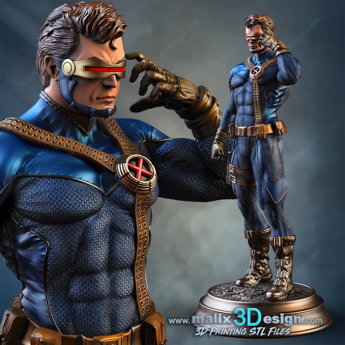 Cyclop Figure by Sanix 3DHeroFigure