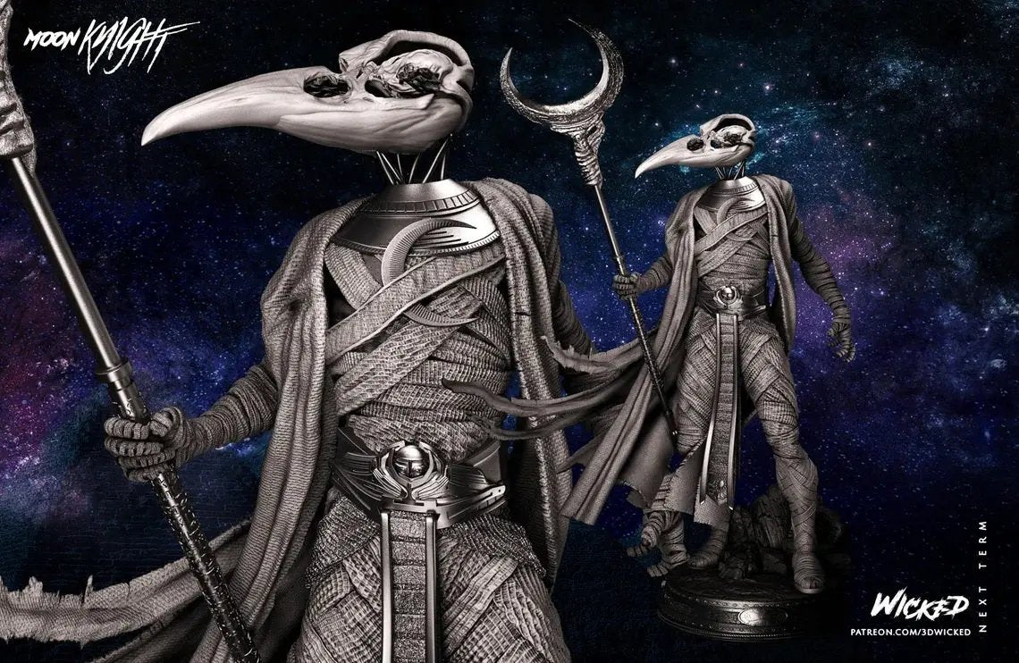 Khonsu Figure by Wicked 3DHeroFigure