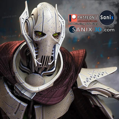 General Grievous Figure by Sanix 3DHeroFigure