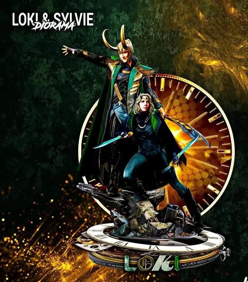 Loki Sylvie Diorama Figure by Wicked 3DHeroFigure