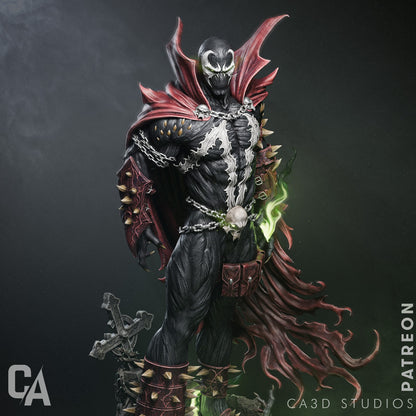 Spawn Figure by CA 3D – High Quality 3D Collectible Statue 3DHeroFigure