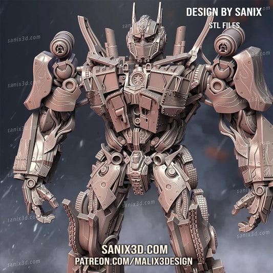 Optimus Prime Figure by Sanix 3DHeroFigure