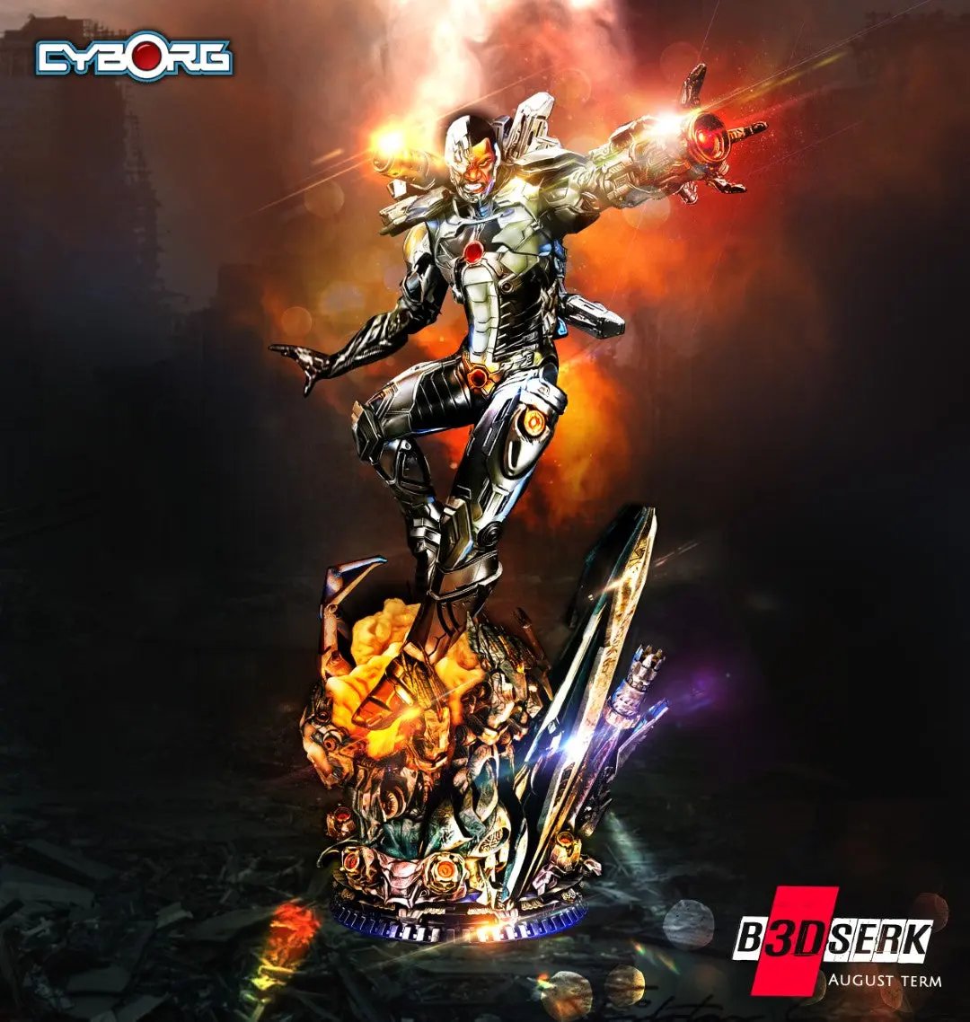 Cyborg Figure by B3DSERK 3DHeroFigure