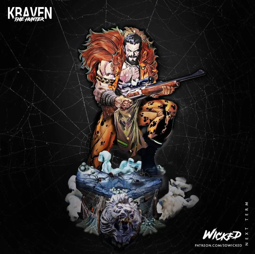 Kraven the Hunter Figure by Wicked 3DHeroFigure