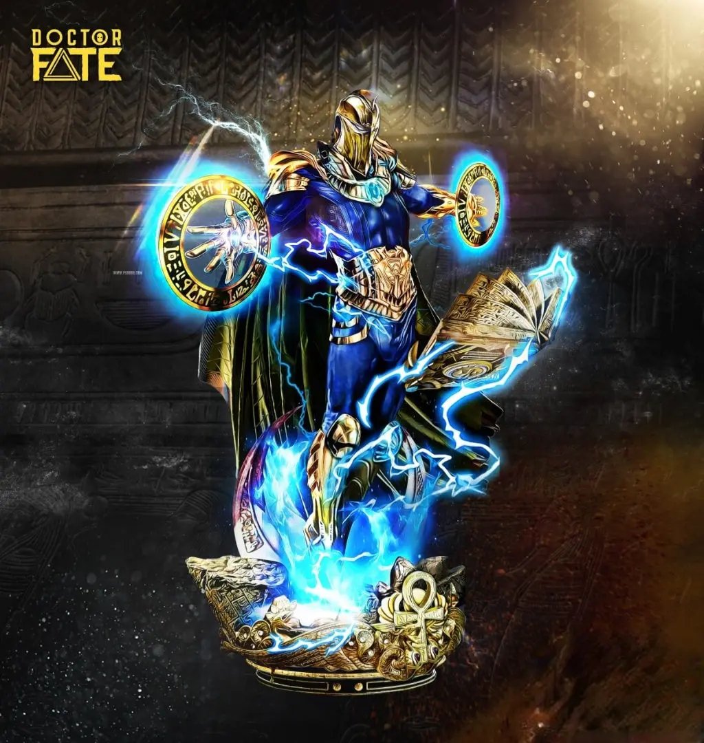 Dr. Fate Figure by B3DSERK 3DHeroFigure