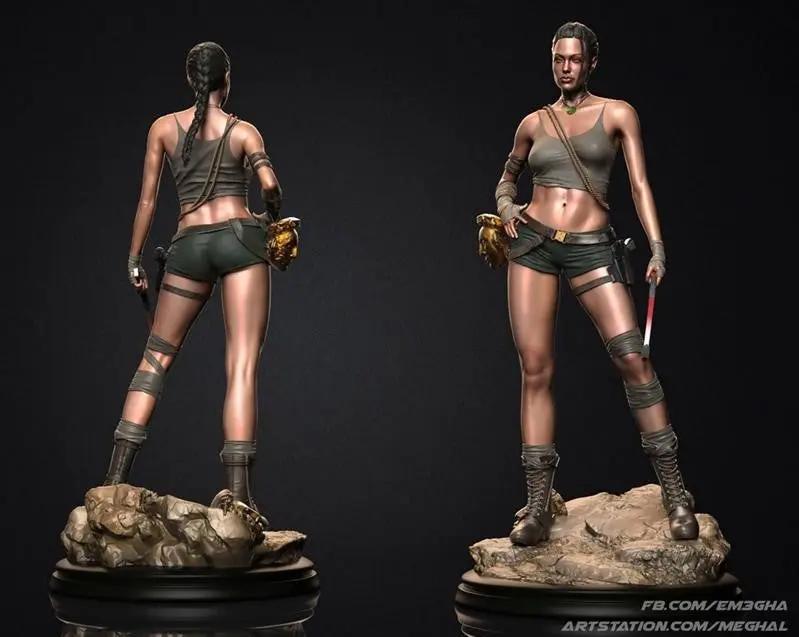 Lara Croft Figure by VX Labs 3DHeroFigure