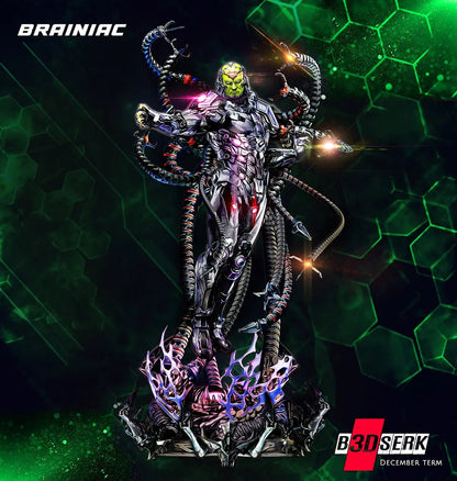 Brainiac Figure by B3DSERK 3DHeroFigure