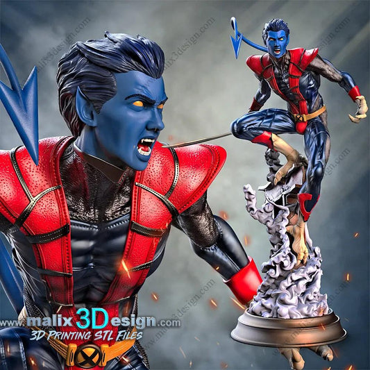 Nightcrawler Figure by Sanix 3DHeroFigure