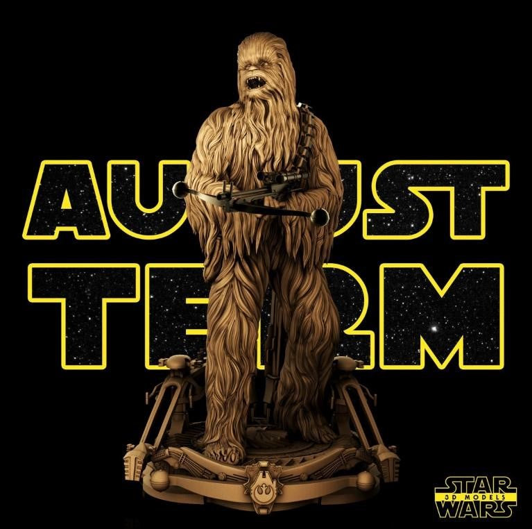 Chewbacca Figure by Star Wars – High Quality 3D Collectible Statue 3DHeroFigure