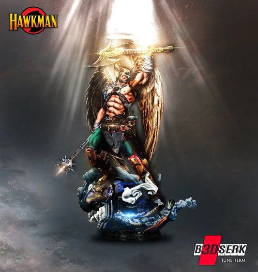 Hawkman Figure by B3DSERK 3DHeroFigure