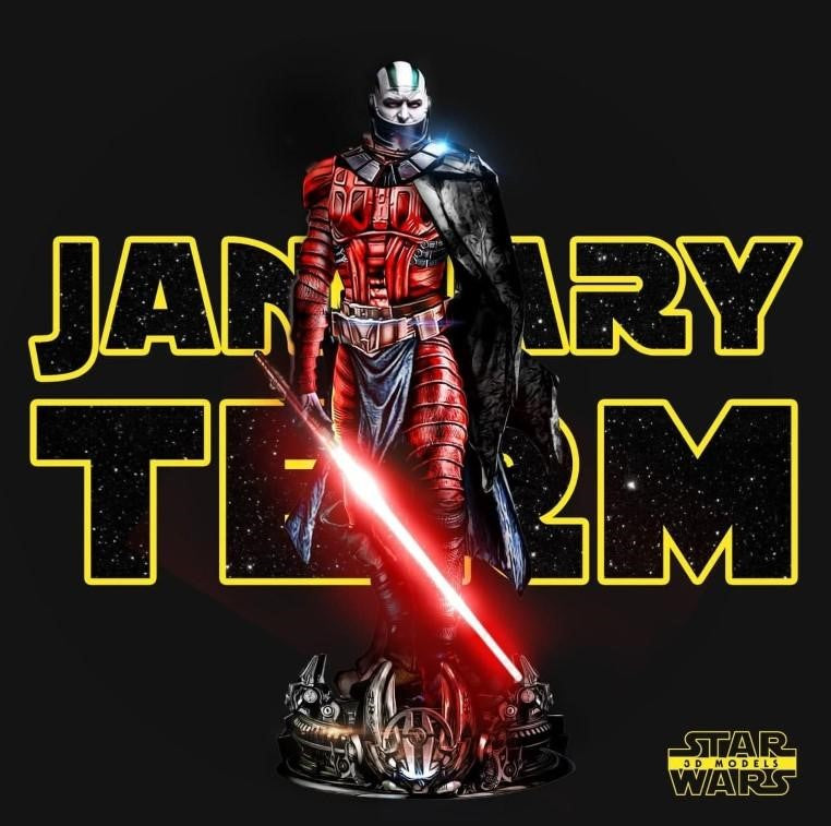 Darth Malak Figure by Star Wars – High Quality 3D Collectible Statue 3DHeroFigure