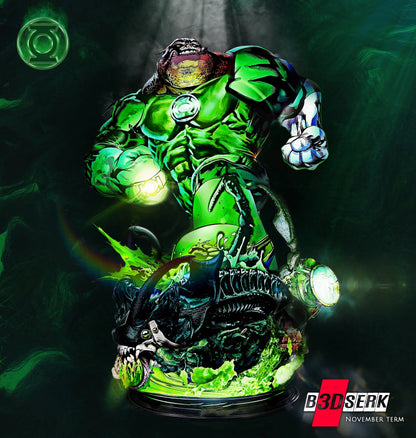 Kilowog Figure by B3DSERK 3DHeroFigure